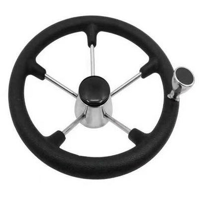 ISO9001 Foam Steering Wheel , A380 Marine Boat Steering Wheels
