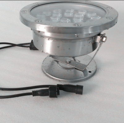 18x8W 24V Tempered Glass Rgbw Underwater Pool Lights Stainless Steel